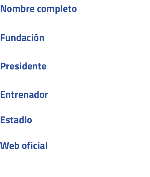 Nombre completo Club Deportivo Legan s, S.A.D. Fundaci n 23 de junio de 1928 Presidente Eduardo Cos n Entrenador Rub ...