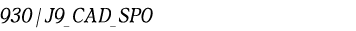 930 | J9_CAD_SPO