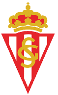 Escudo triangular con franjas verticales rojas y blancas coronado por una corona dorada y con las letras entrelazadas S y G en dorado en el centro. Descripci n generada con IA