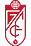 Logotipo en rojo y blanco que combina un bal n de voleibol con formas geom tricas estilizadas. Descripci n generada con IA