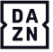 Logotipo en blanco y negro con las letras DAZN dispuestas en dos filas dentro de un dise o cuadrado. Descripci n generada con IA